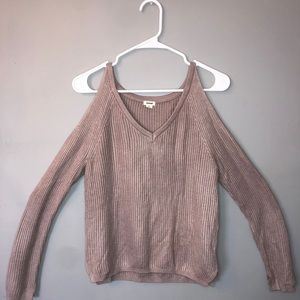 Garage open shoulder sweater s/p